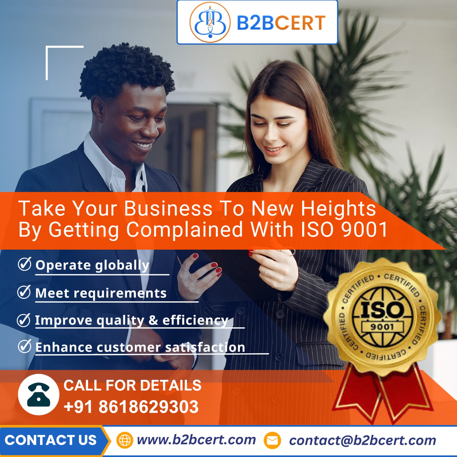 ISO 27001 certification in Bangalore - Professional trainer with 1 years experience
